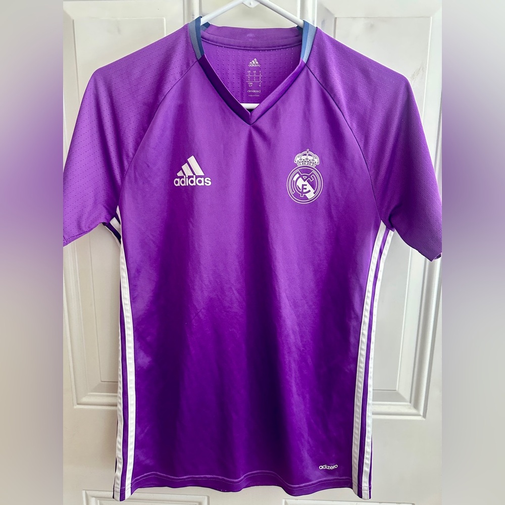 Adidas Adizero  Purple Soccer Jersey
